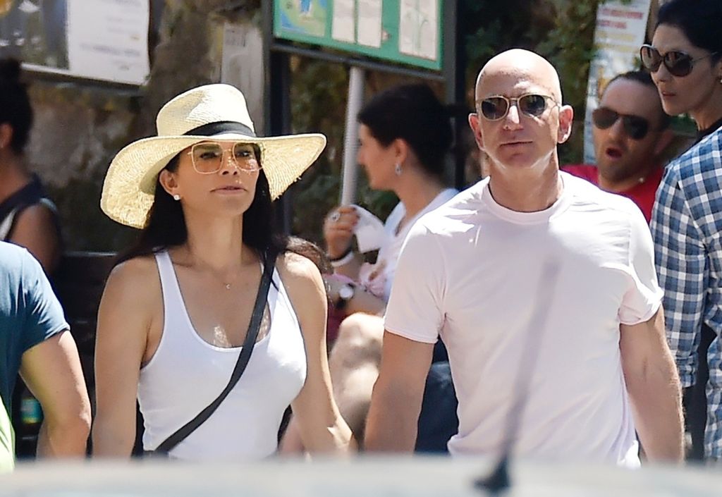 Lauren Sanchez i Jeff Bezos