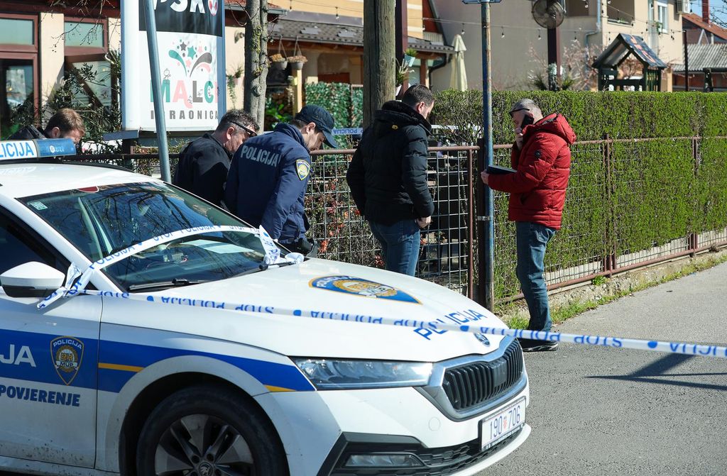 Pucnjava u Dubravi, policija na terenu - 5