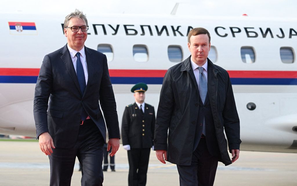 Aleksandar Vučić i Aleksandar Gruško