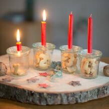 Adventski vijenac s keksima - 1