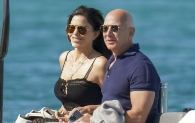 Jeff Bezos i Lauren Sanchez