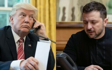 Donald Trump i Volodimir Zelenski