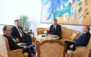 Andrej Plenković i Zoran Milanović