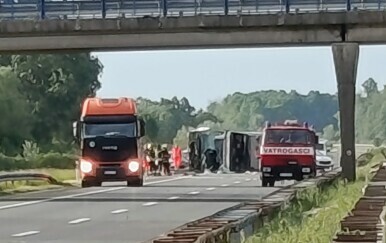 Prometna nesreća na A3 kod Popovače - 1