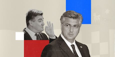 Andrej Plenković i Zoran Milanović