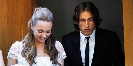 Crkveno vjenčanje Luke i Vanje Modrić