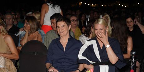 Ana Brnabić i Milica Đurđić