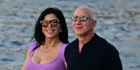 Jeff Bezos i Lauren Sanchez