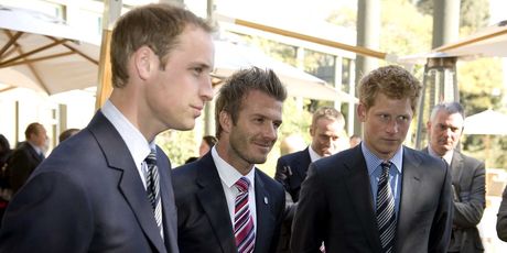 Princ William, princ Harry i David Beckham - 2