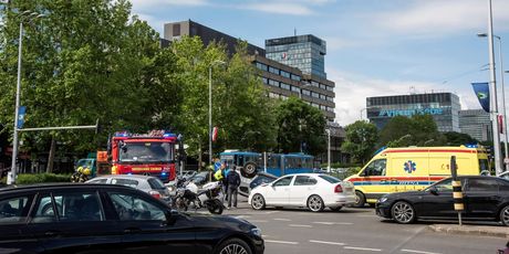 Prometna nesreća u Zagrebu
