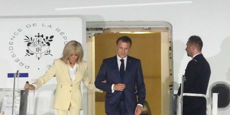 Emmanuel i Brigitte Macron - 3