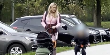 Janica Kostelić s djecom