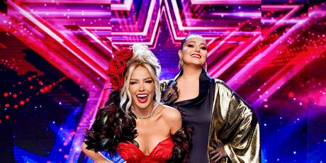 Maja Šuput i Martina Tomčić, Supertalent