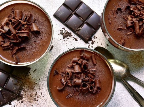 Čokoladni puding od zrnatog sira
