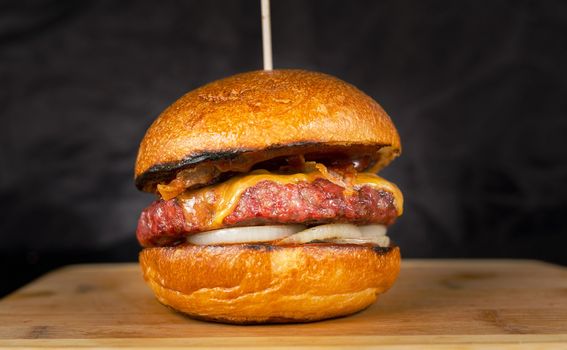 Smoky texas burger