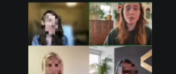 Karson Bree na video pozivu na kojem dobiva otkaz