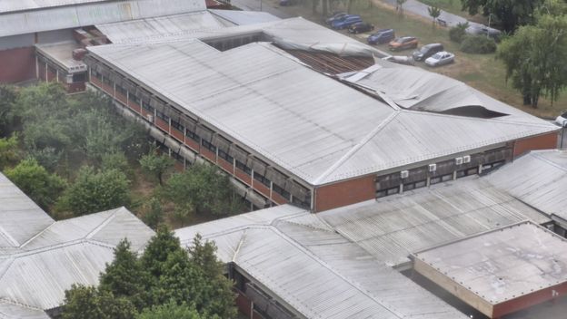 Krov Osnovne škole Gustava Krkleca u Travnom - 1