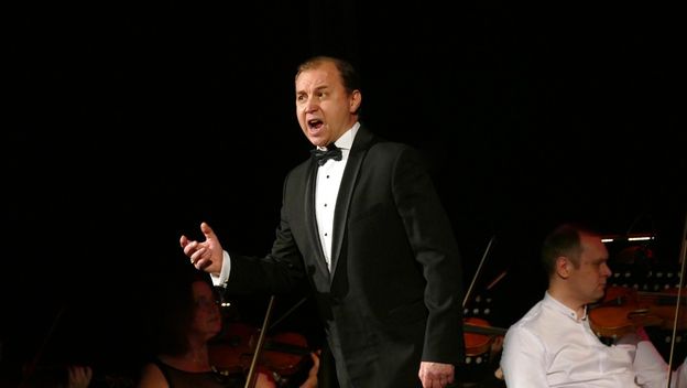 Tenor Vladislav Horaj za vrijeme nastupa u Odesi
