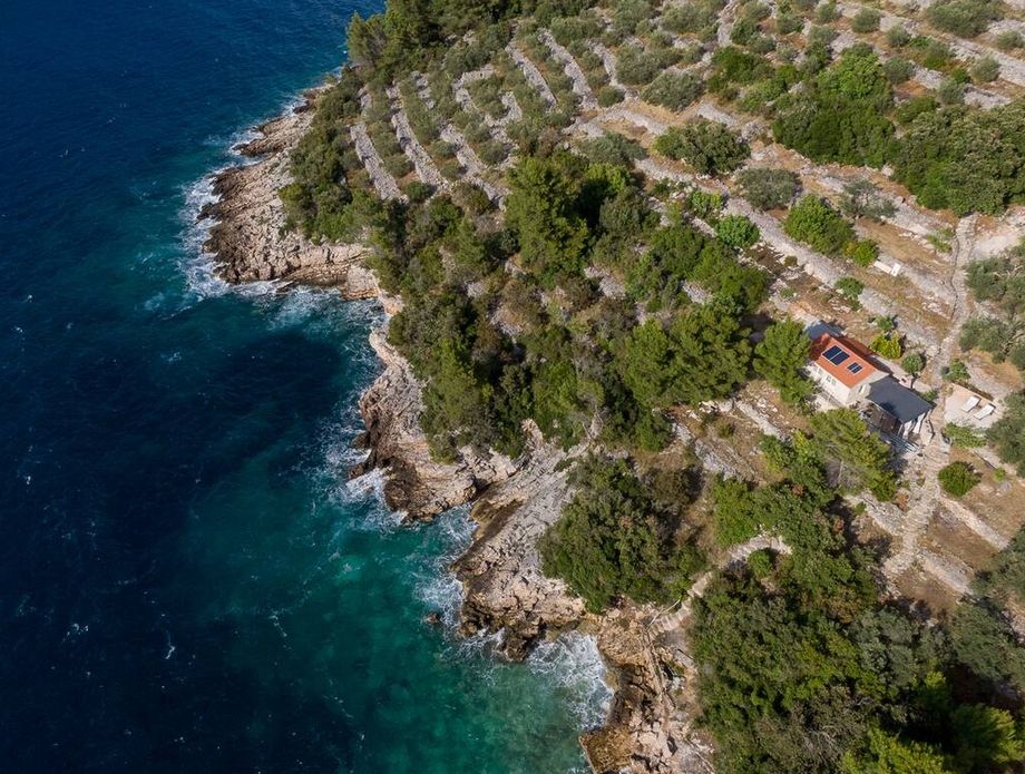 Kamena kuća za dvoje, uvala Garma, Vela Luka, Korčula - 2