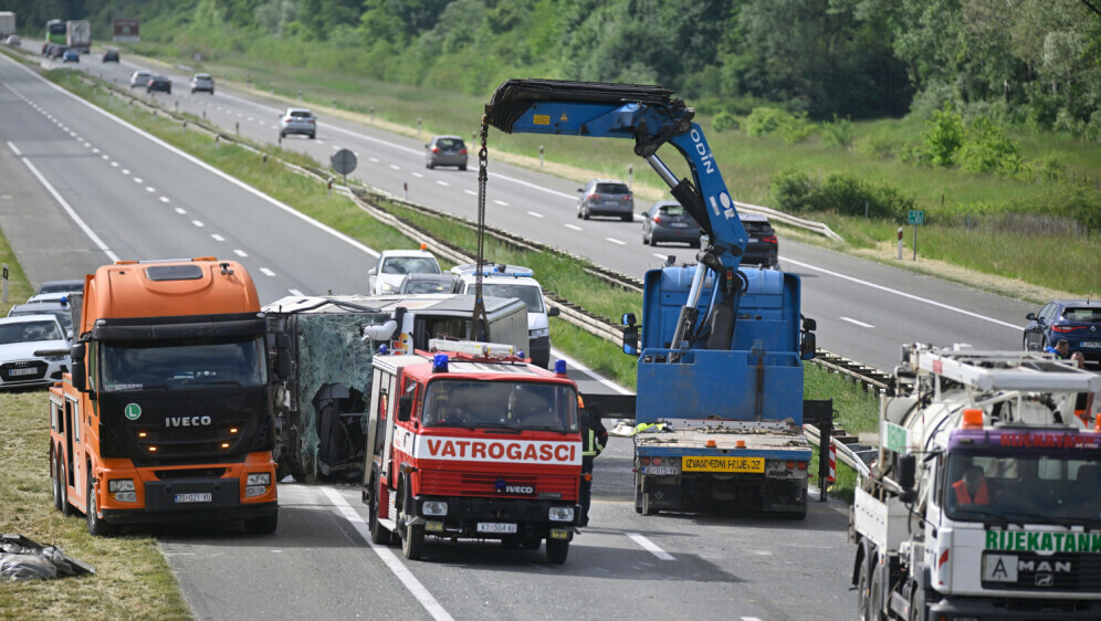 Mjesto prometne nesreće na autocesti A3 kod Popovače - 1